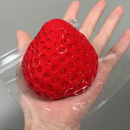 Taba Squishy - Red Strawberry