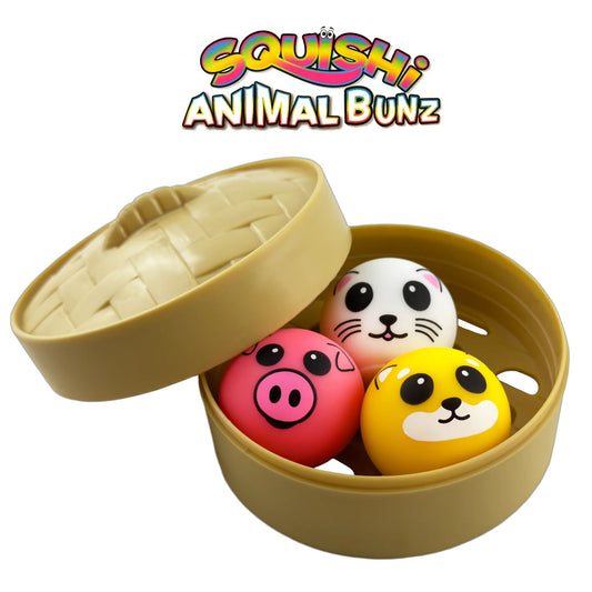 Squishy - Animal Bunz 3-Pack