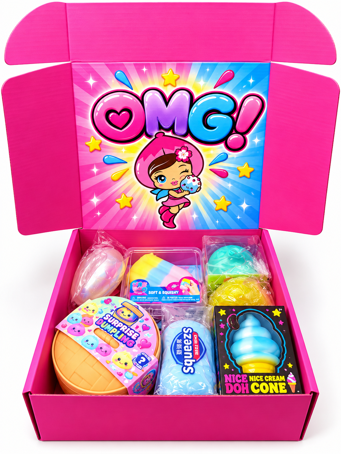 Exclusive - The Squishy Store Mystery Box - Includes Nee Doh