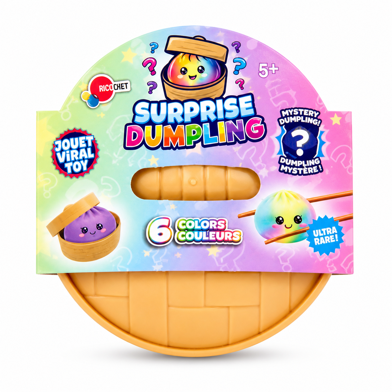 Ricochet Squishy Mini Mystery Dumpling Rainbow Mystery Surprise
