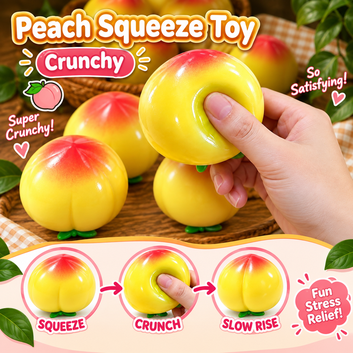 Squishy Crunchy Peach