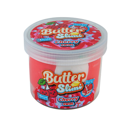 Butter Slimi Cherry Swirl Slime