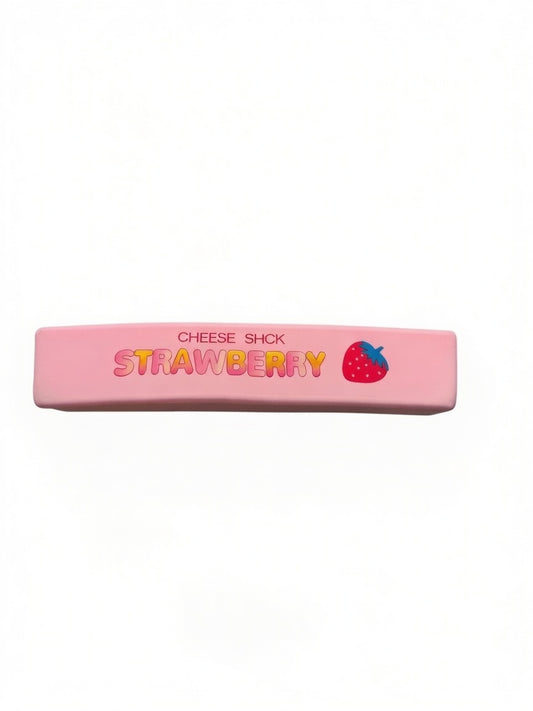 Squishy - Slow Rising Butter Stick - Large Cheese Strawbery