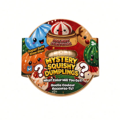 Squishy Mystery Dumpling Soft Slow Rise Holiday Surprise Christmas Edition