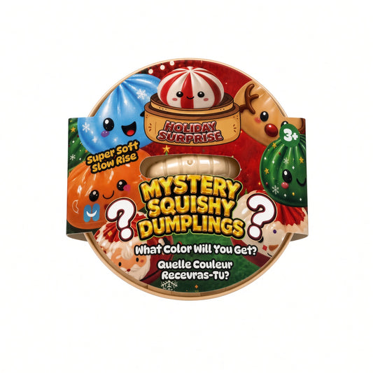 Squishy Mystery Dumpling Soft Slow Rise Holiday Surprise Christmas Edition