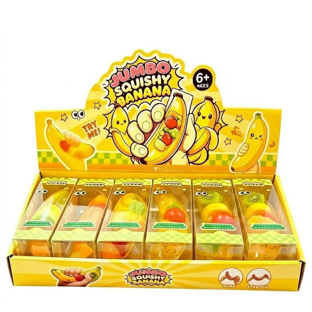 Squishy - Vaseline Banana with Fruit