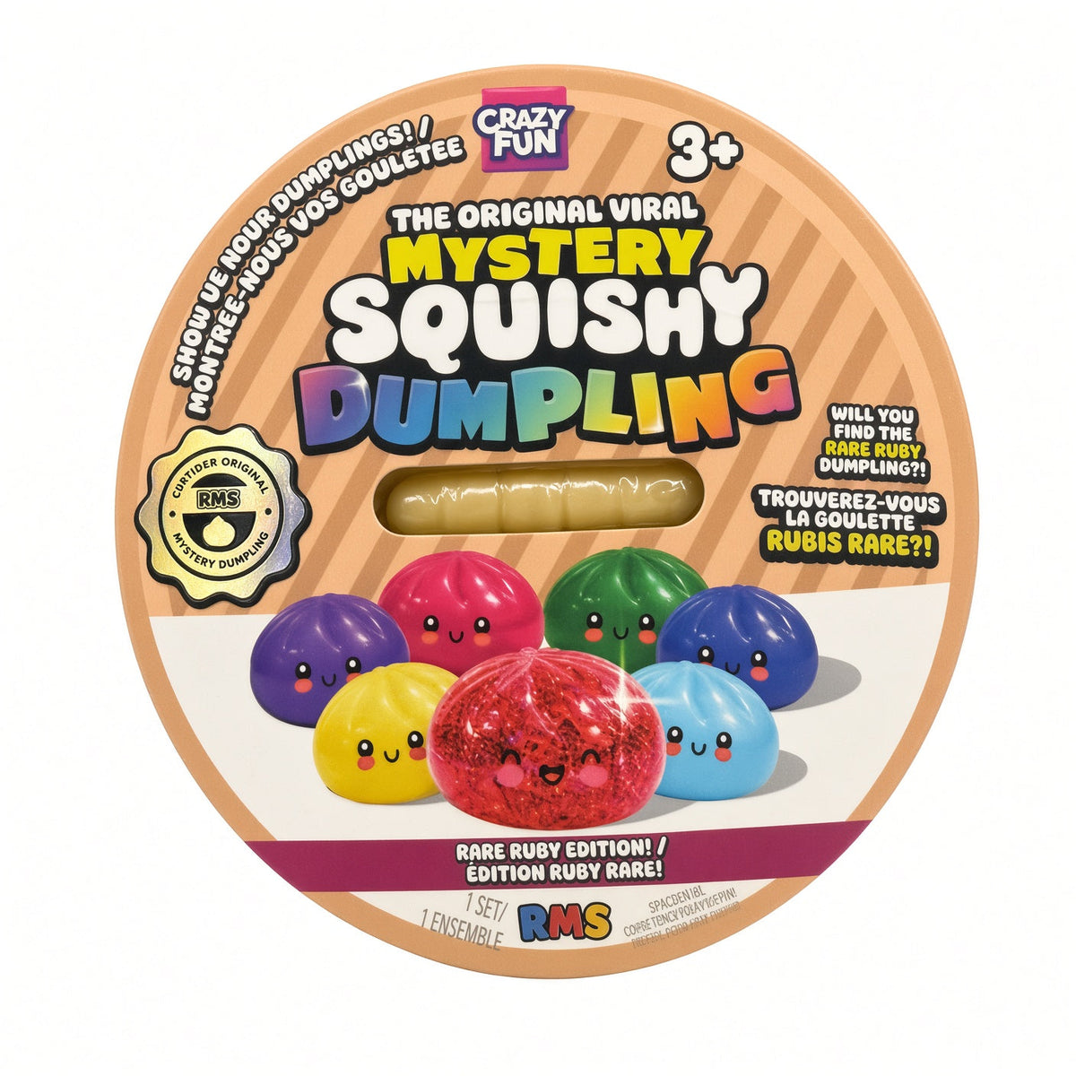 Squishy RMS Mystery Dumpling Ruby Mystery Surprise