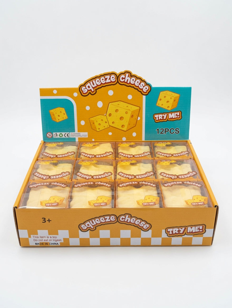 Squishy - Medium Slow Rise Cheese 3 inch