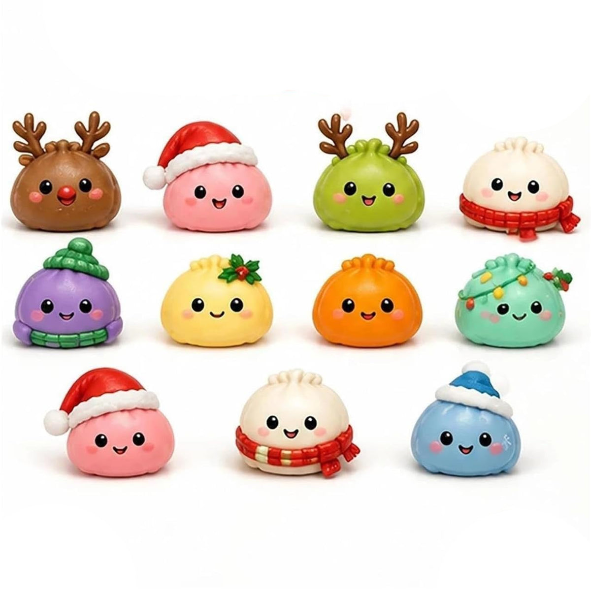 Squishy - Dumpling Christmas Advent Calendar 24-Day Mystery Countdown