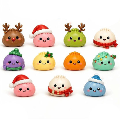 Squishy - Dumpling Christmas Advent Calendar 24-Day Mystery Countdown