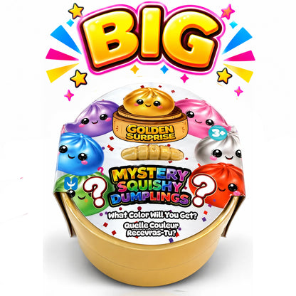 Squishy Big Mystery Dumpling Metallic 6.5 inch