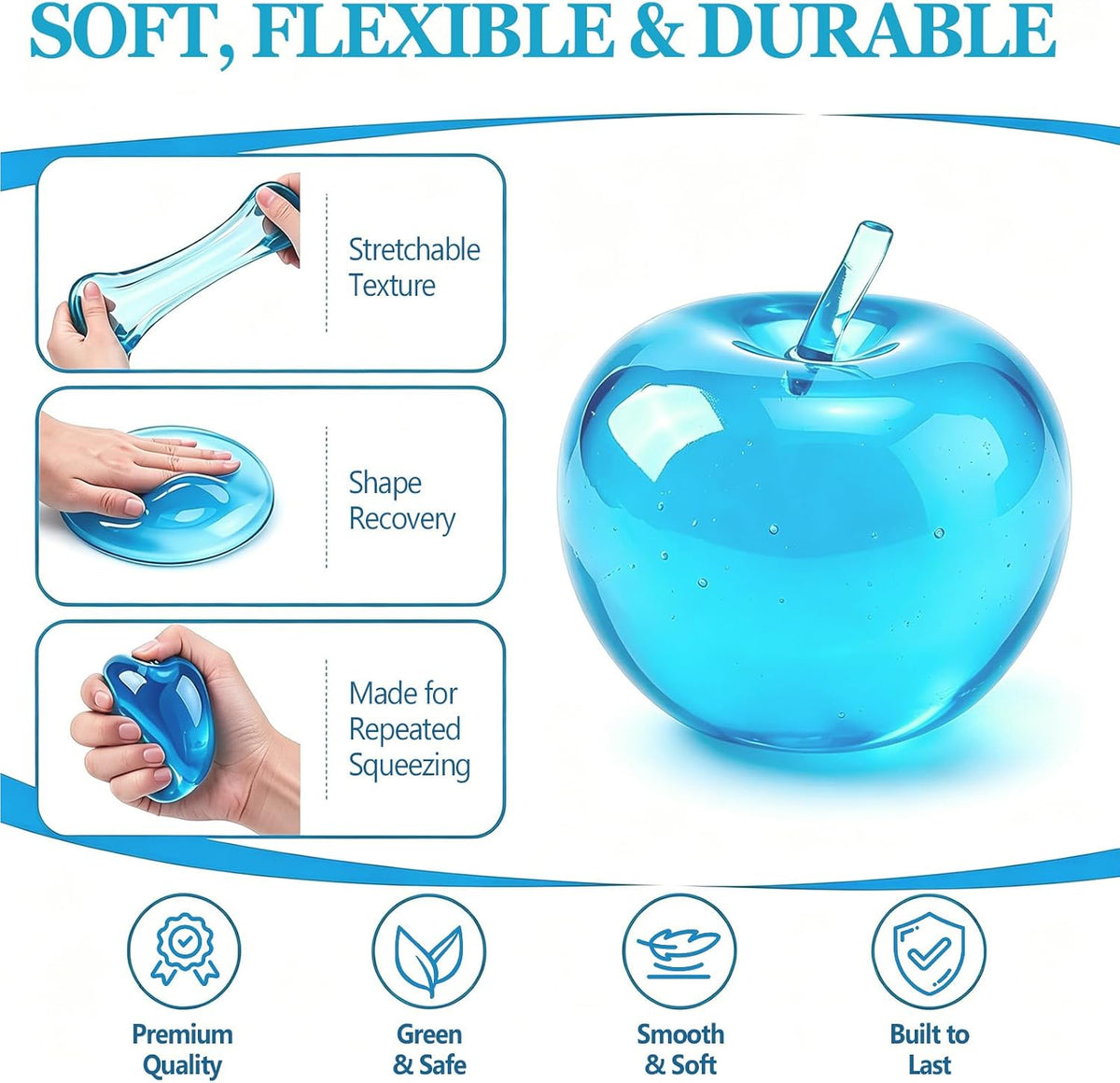Squishy - Sugar Blue Apple