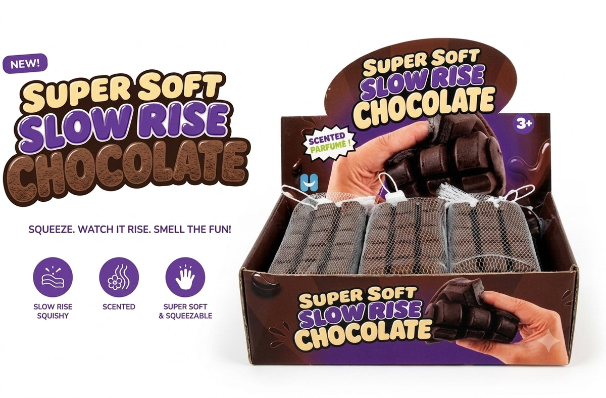 Choco Rise Squishy - Super Soft Slow Rise Chocolate (Scented) – Squishy Store