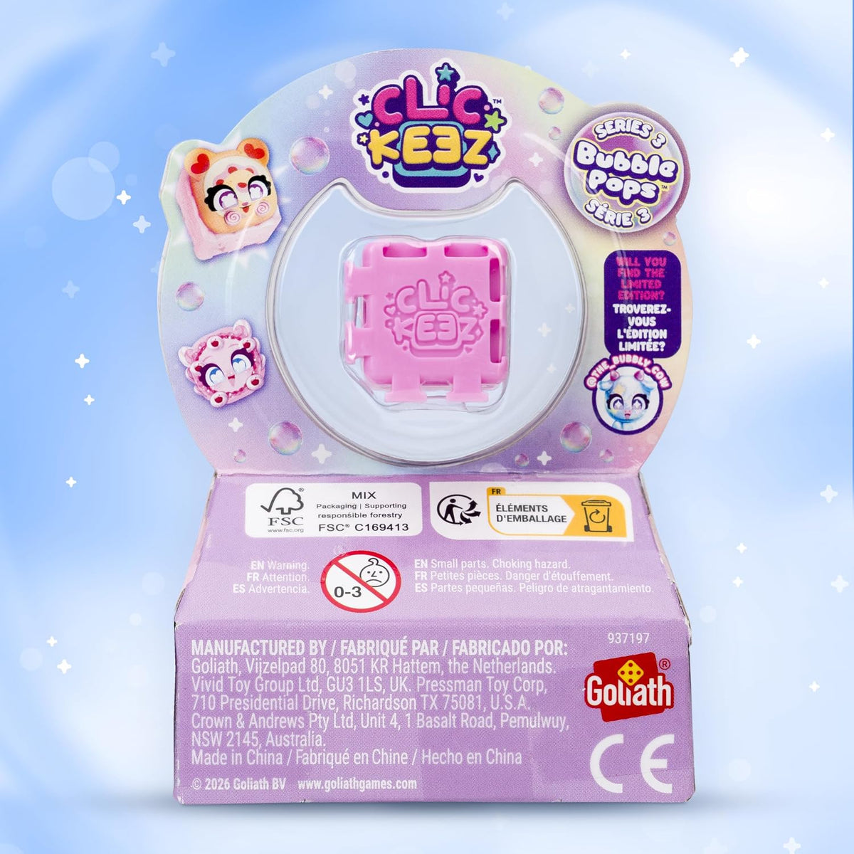 Clickeez S3 - Bubble Pops - 2-Pack