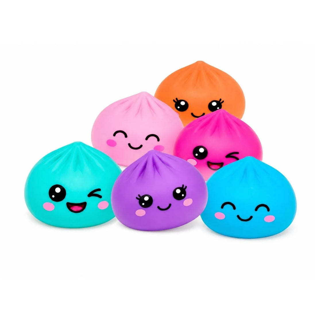 Ricochet Squishy Mystery Dumpling Rainbow Mystery Surprise Color Change