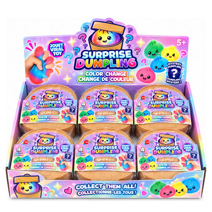Ricochet Squishy Mystery Dumpling Rainbow Mystery Surprise Color Change