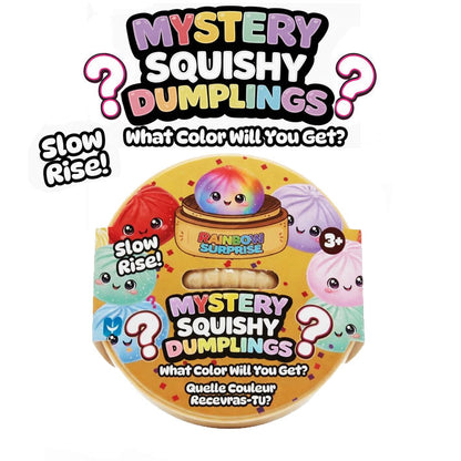 Squishy Mystery Dumpling Slow Rise Rainbow Surprise Mystery Squishy