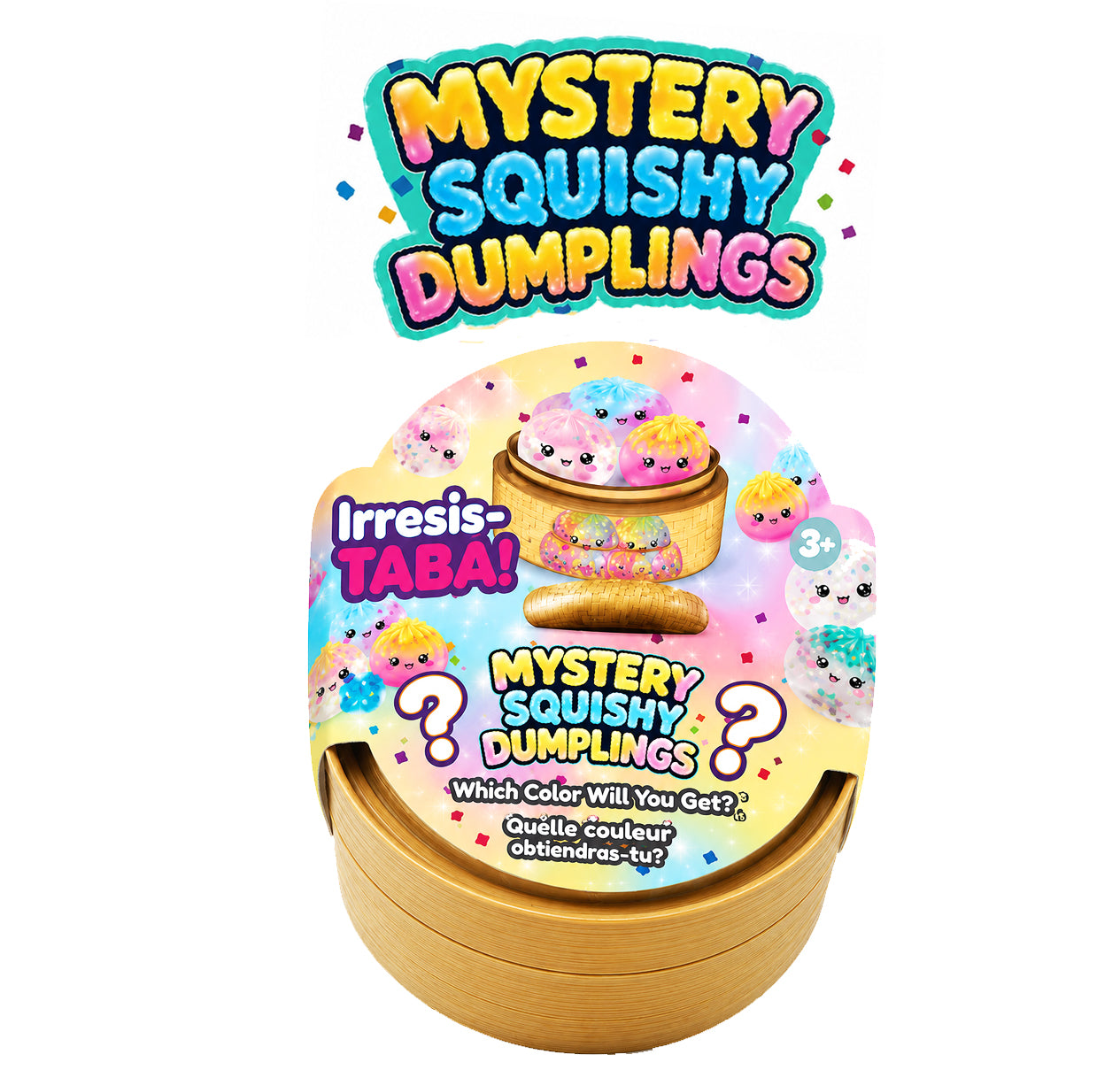 Squishy Mystery Dumpling MIni Taba Glitter Surprise Mystery Squishy 3 ...