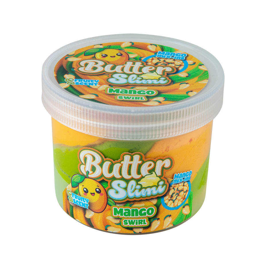 Butter Slimi Mango Swirl Slime