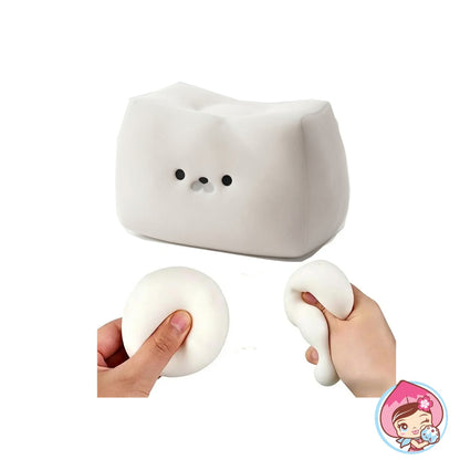 Squishy Marshmallow Seal Tofu