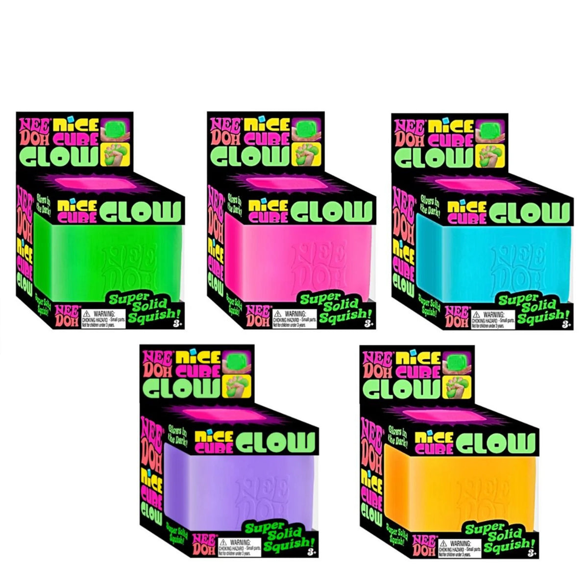 NeeDoh® Glow Nice Cube
